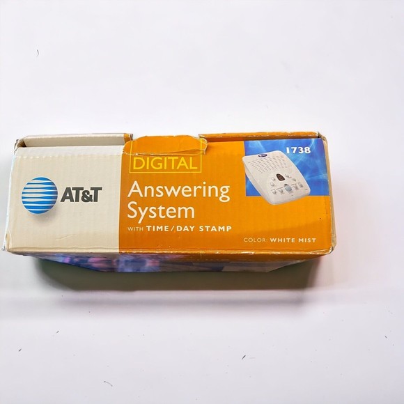 AT&T 1738 Telephone Digital Answering System Machine w/Manual - Picture 5 of 6